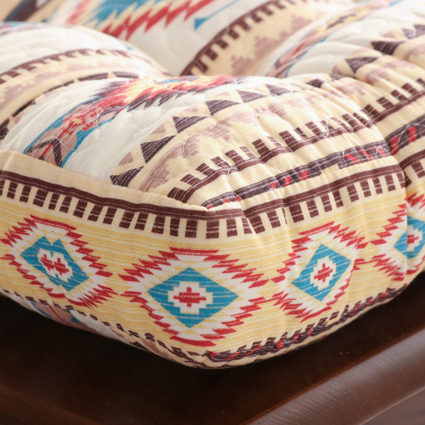 Greenland Home Triple-Cushioned 18x18-inch Chair Pad - Seat Cushion, Single, Phoenix