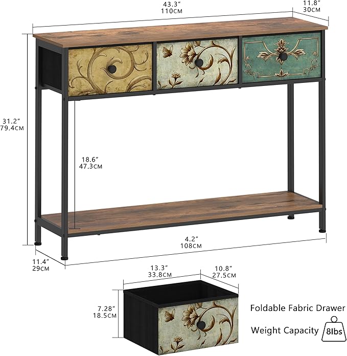Tohomeor Entryway Console Table