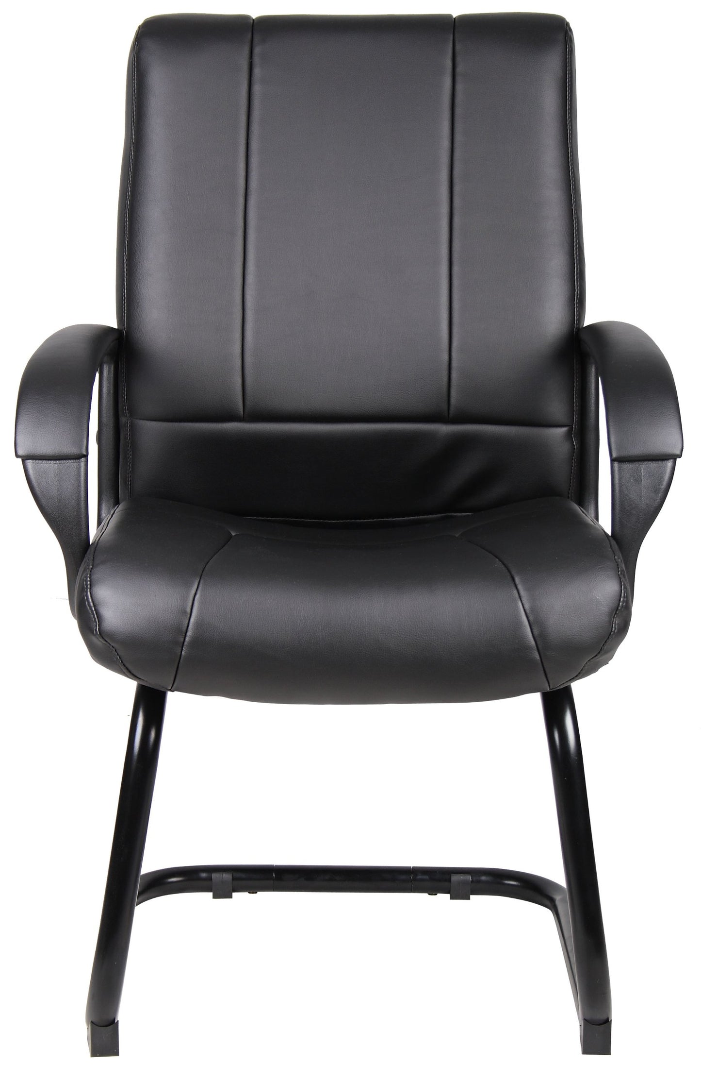 Boss Office Products Coressoft Mid Back Guest Chair in Black, 250 (B7909)