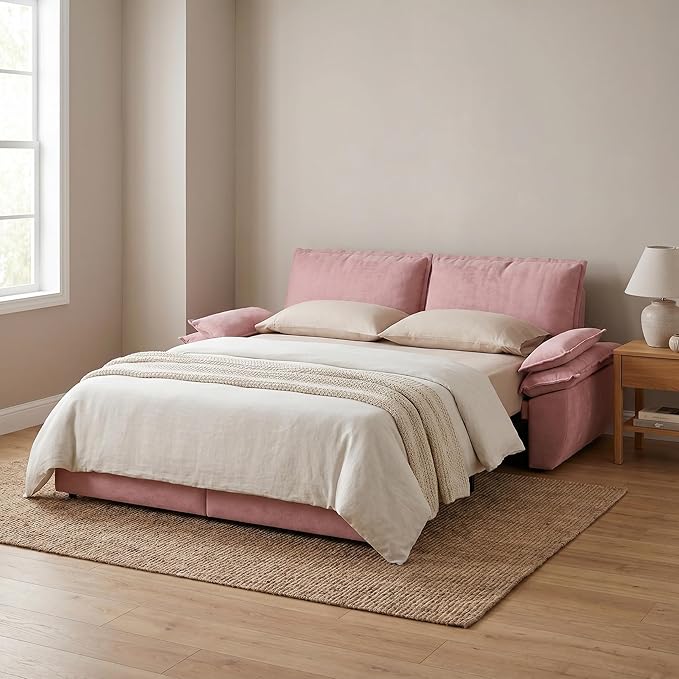 73.2" Sofa Bed Queen, 3-in-1 Pull Out Sofa Bed