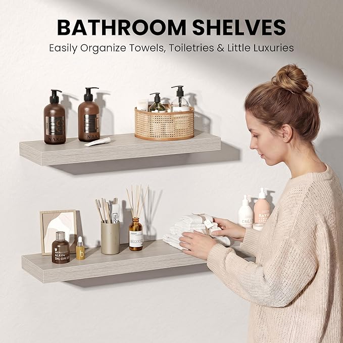 Fun Memories 48Inch Floating Shelves