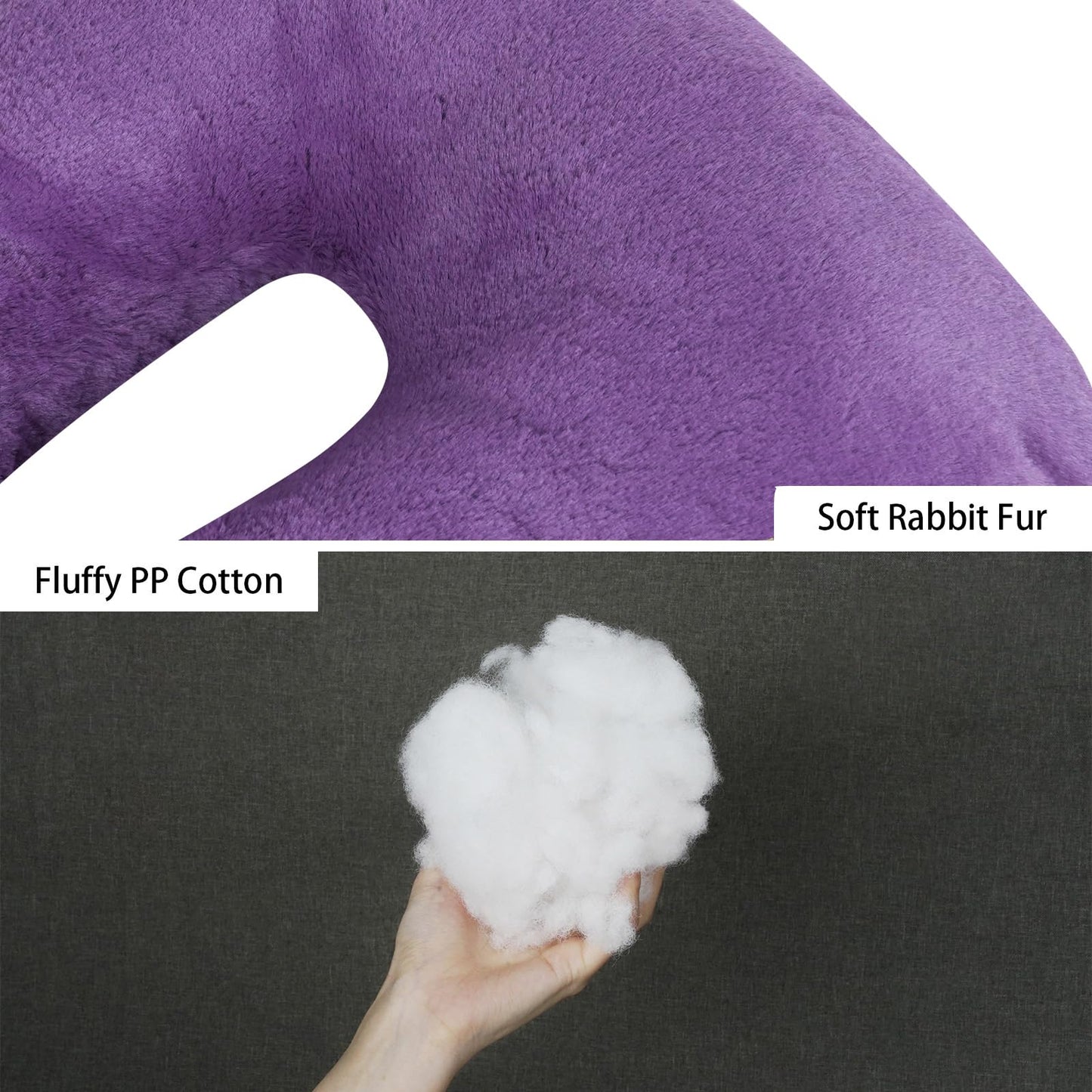Atablyn Travel Pillows for Car Back Seat U Shaped Travel Pillow Cushion Car Pillow for Family Sleeping Airplane Adults and Children Head Neck and Body Support Long Distance Journey Accessories