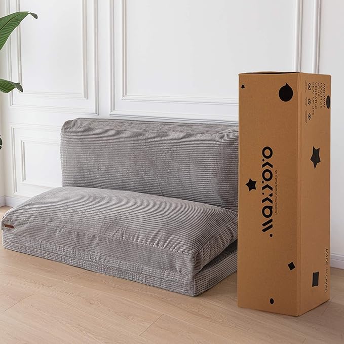 MAXYOYO Folding Sofa Bed, Floor Sofa Convertible Sleeper Chair