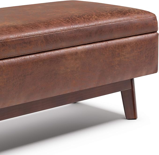 SIMPLIHOME Owen Rectangular Storage Ottoman