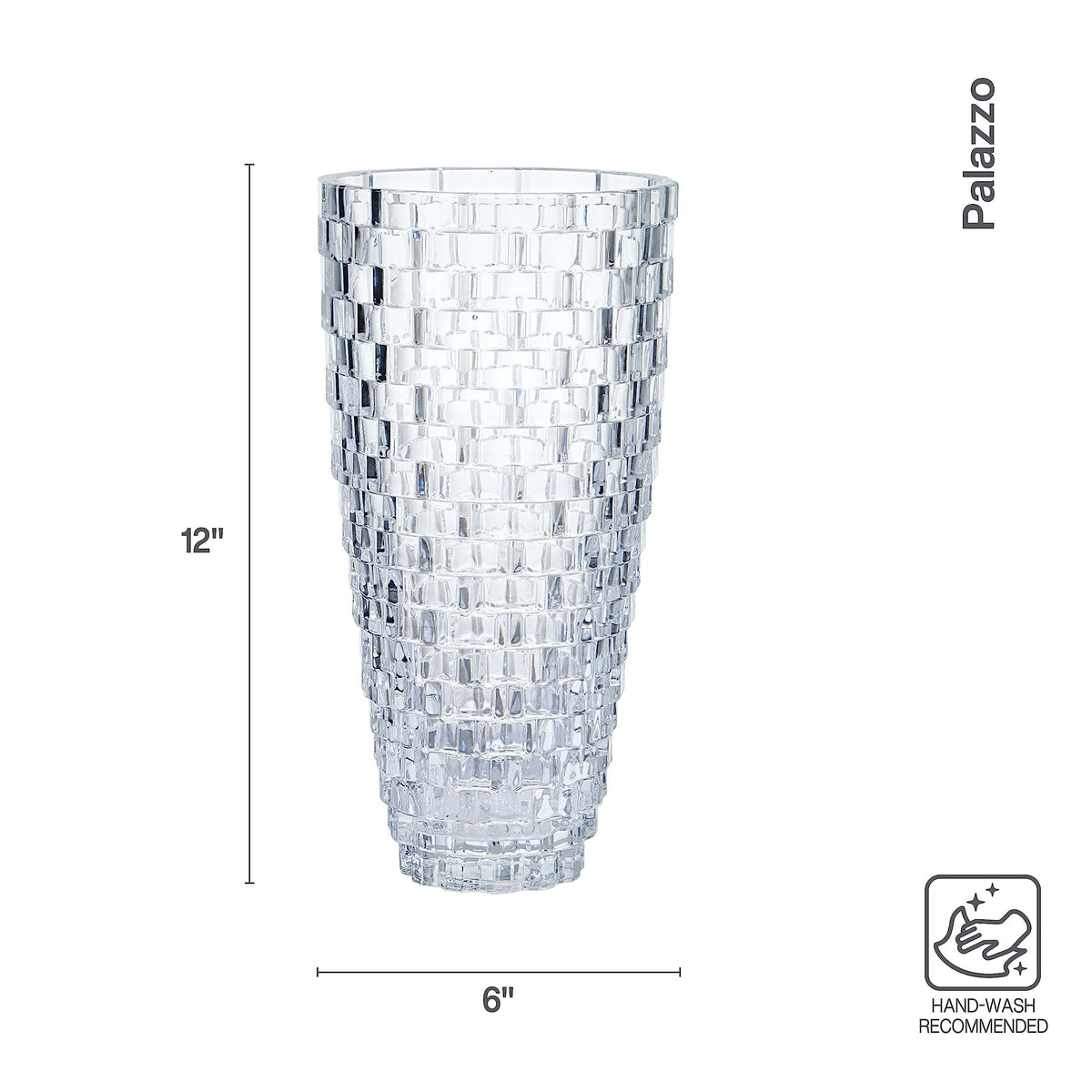 Mikasa Palazzo 12-Inch Crystal Vase