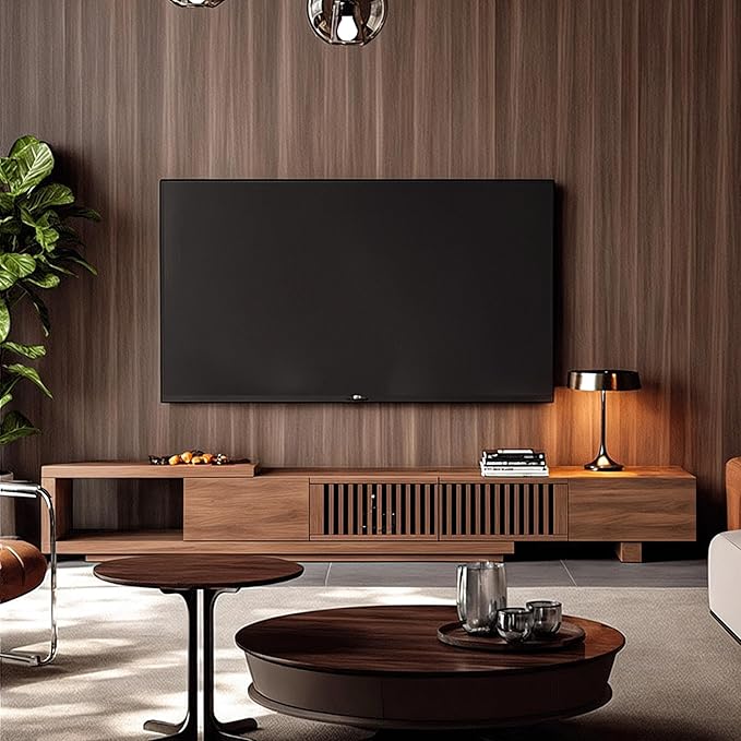 Adjustable Length 78"-103" TV Stand