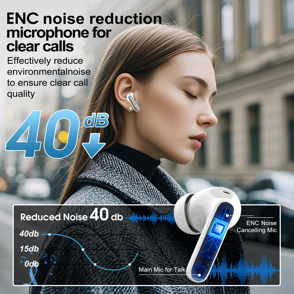 Csasan Ai Translation Earbuds Real Time, Translator Earbuds with 6 Translation Modes/164 Languages,No Subscription Required Translatior Headphones,48H Audifonos Traductores Inglés Español, Iron Gray