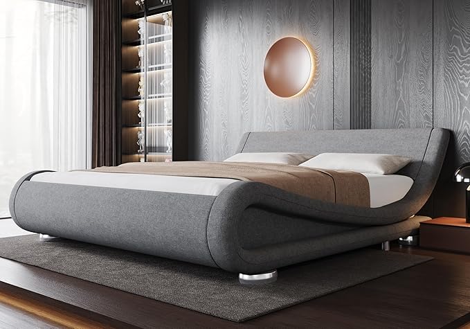 Allewie King Size Bed Frame