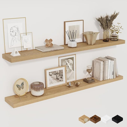 Fun Memories 48 Inch Floating Shelves