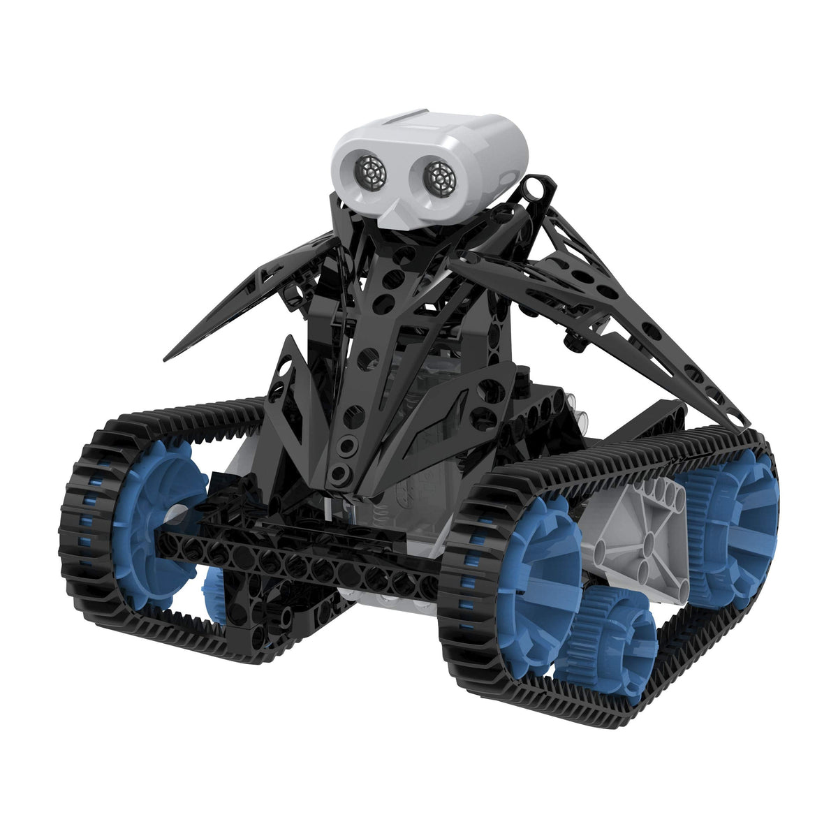 Thames & Kosmos | Robotics Smart Machines: Tracks & Treads | for Kids 8+ | STEM Kit Builds 8 Robots | Color Manual to Help with Assembly | Requires Tablet or Smartphone | Parents' Choice Silver Award