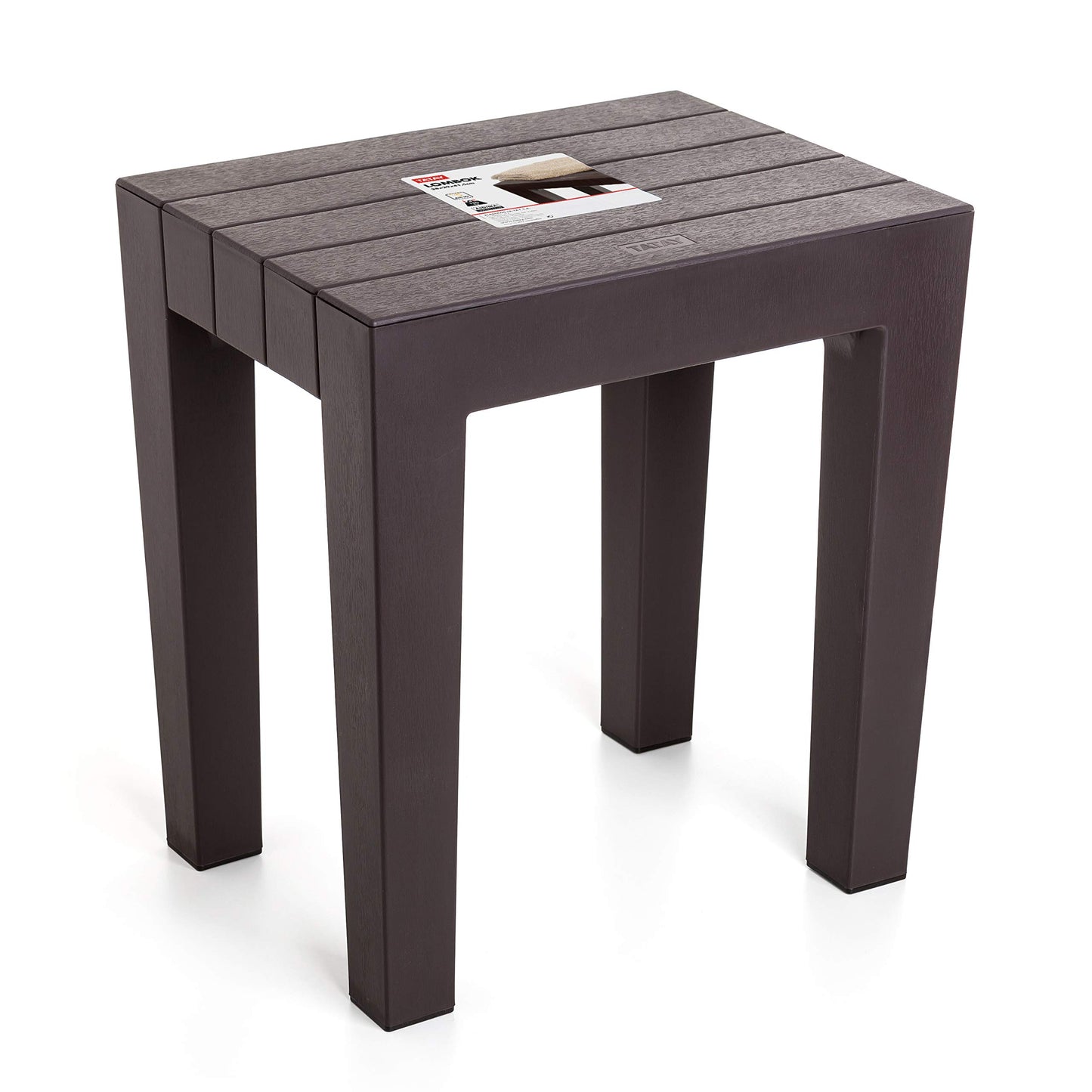 Tatay Lombok Stool, Brown