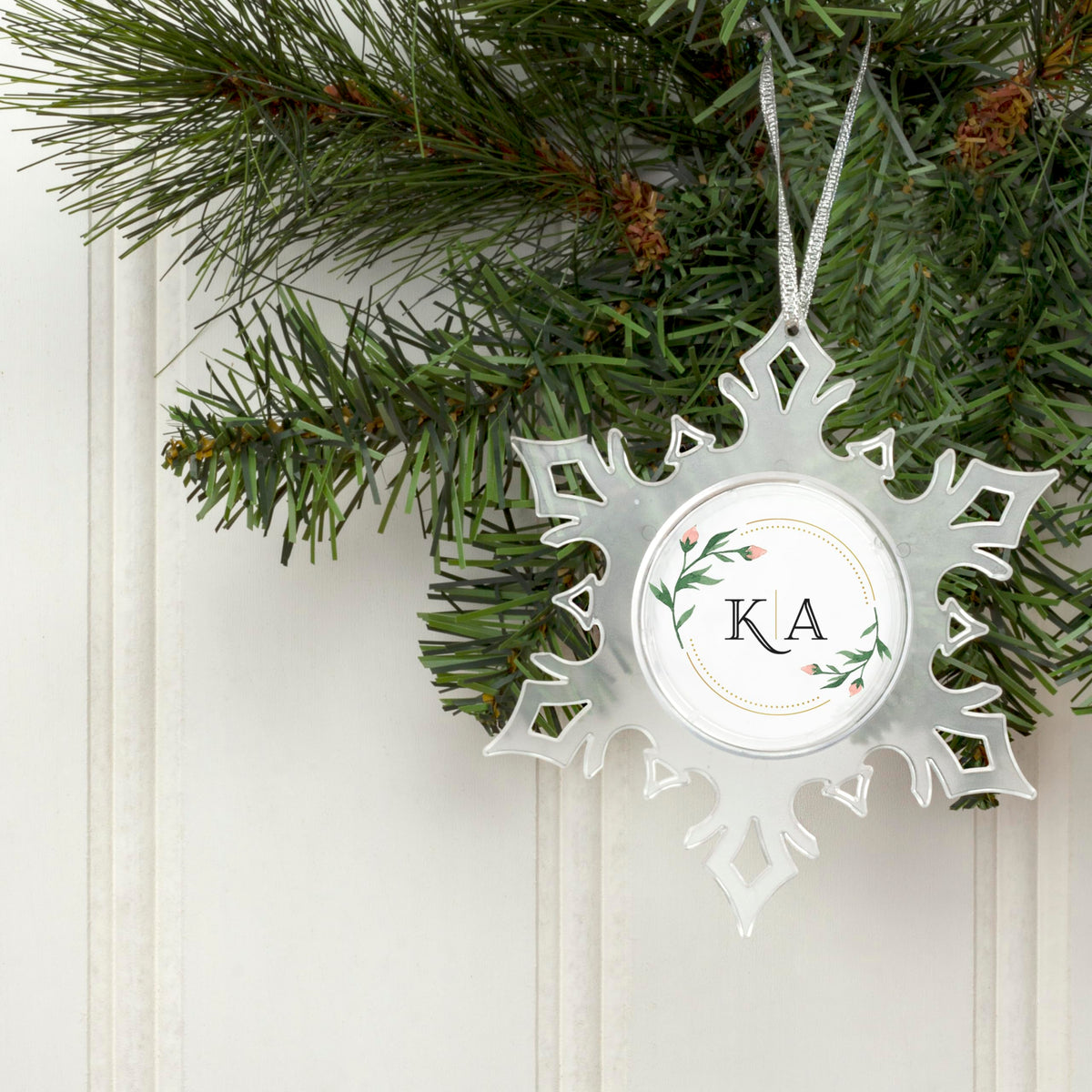 Snapins Snowflake Photo Ornaments - Pack of 24