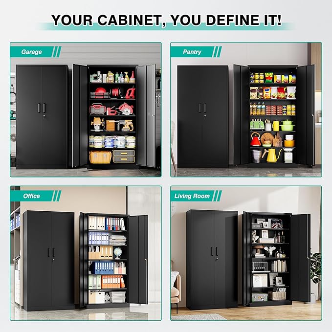 SISESOL Metal Storage Cabinet