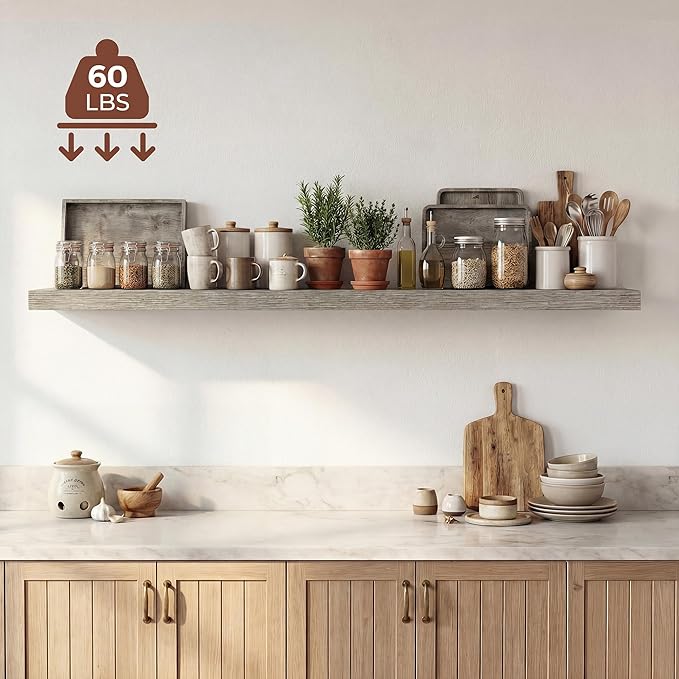Dreamland 55 Inches Floating Shelves