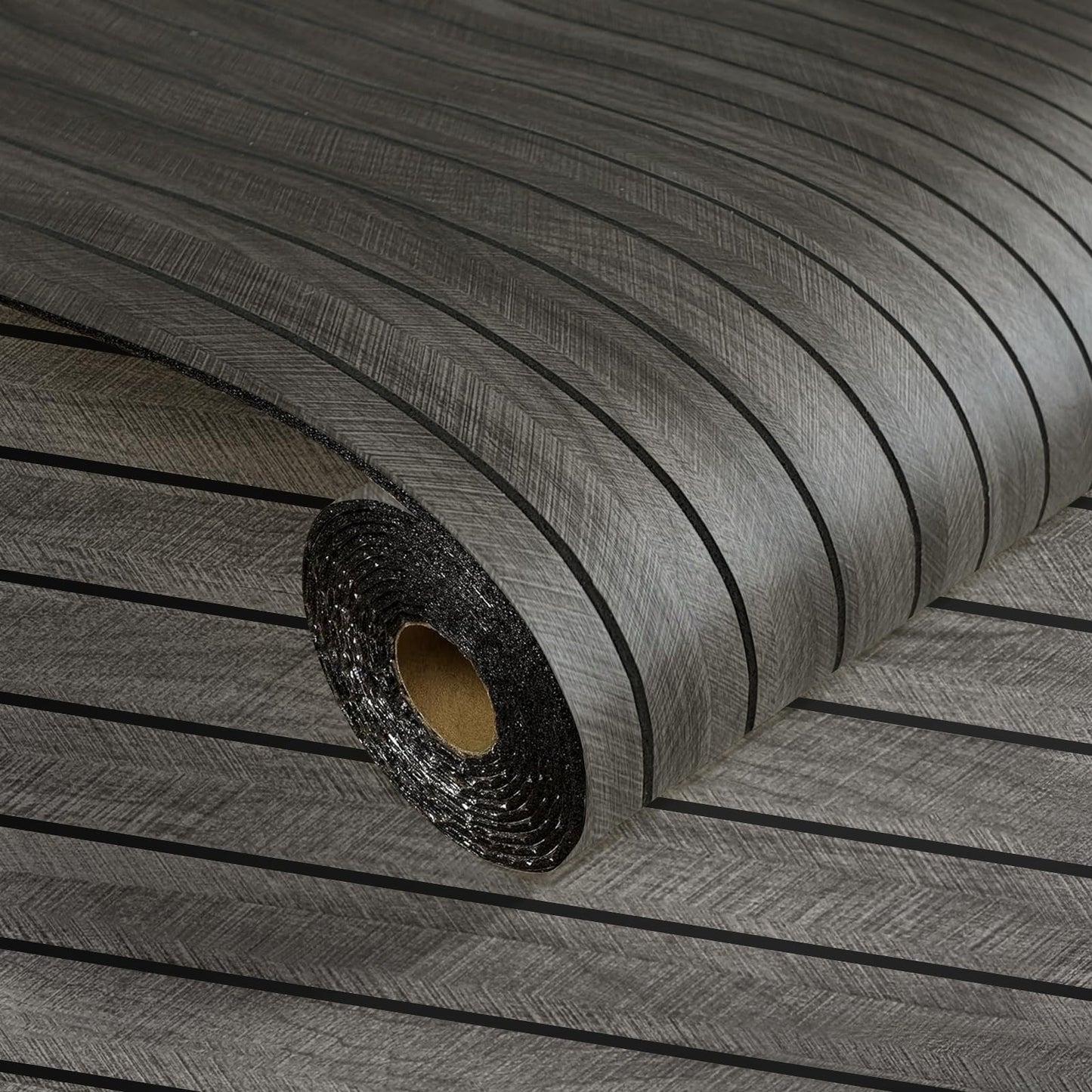 MANONIRIA Peel and Stick Slat Wall Panels 23.62" x 110.24" Self-Adhesive PVC Wood Grain Wallpaper Panel 3D Thick Faux Soundproof Backsplash Accent Wall Tile for Walls Furniture