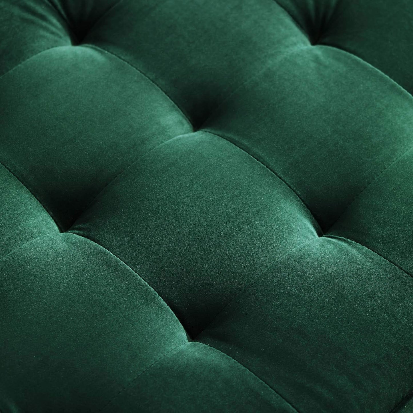 Modway EEI-3764-GRN Valour Performance Velvet Sofa, Green
