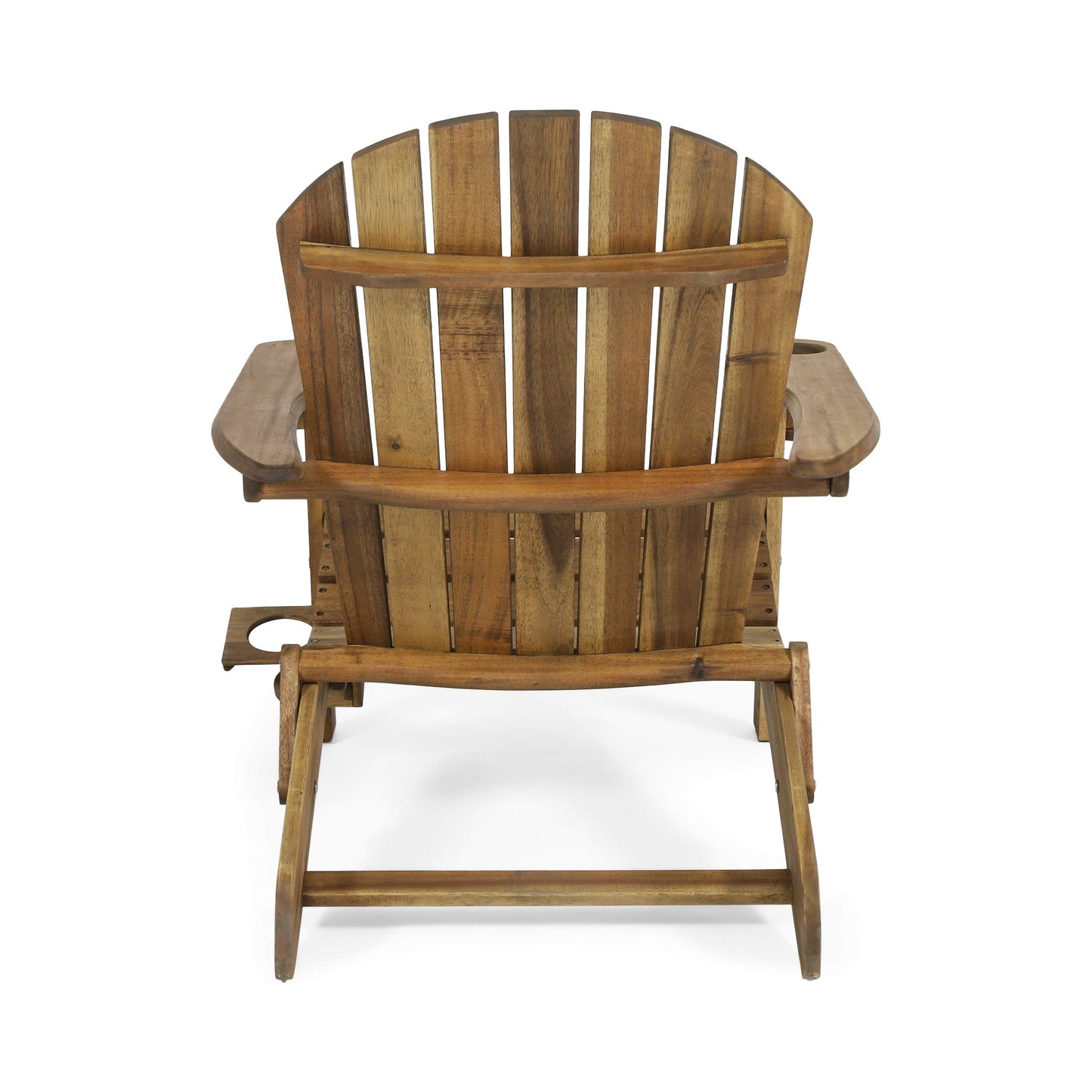 Christopher Knight Home Cynthia Outdoor Acacia Wood Folding Adirondack Chair, Natural
