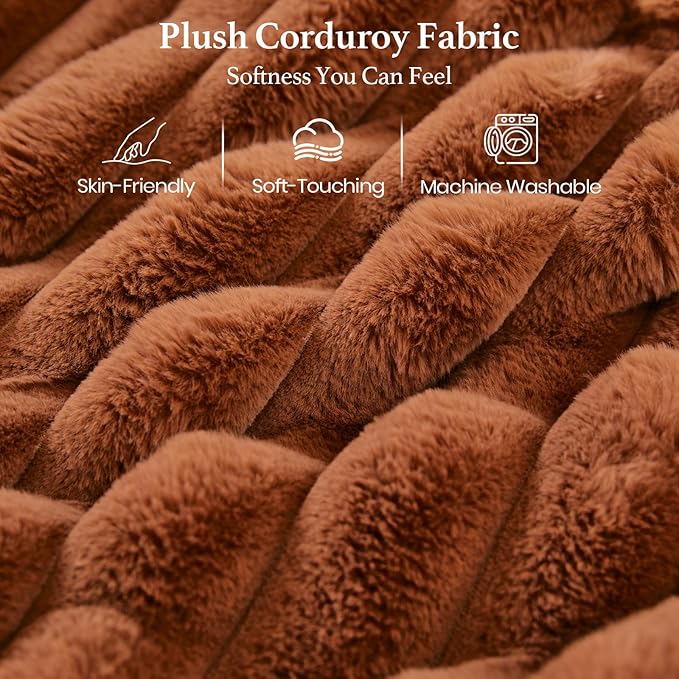 Belffin Corduroy Fabric Loveseat Module