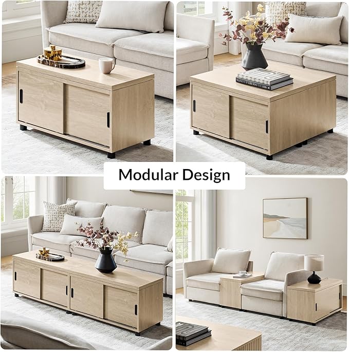 HULALA HOME Sofa Side Table