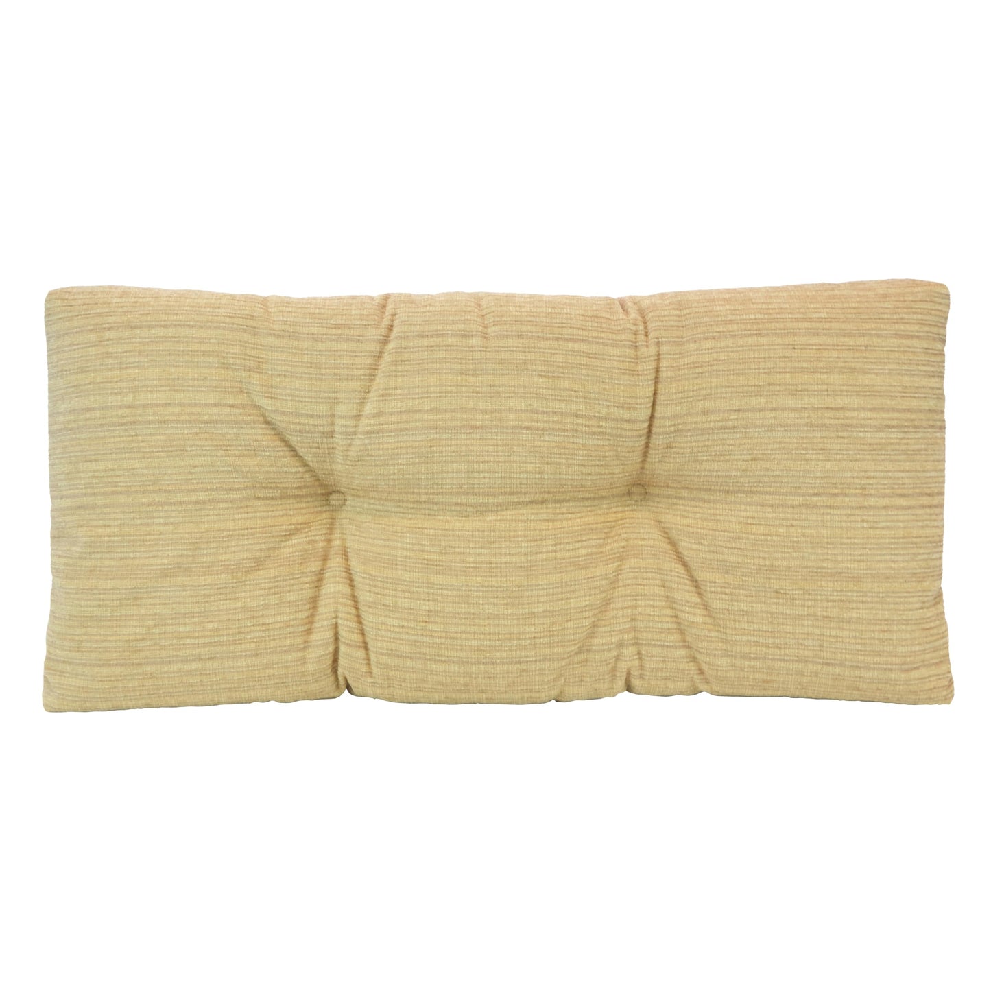 Klear Vu The Gripper Non-Slip Tufted Bench Cushion for Indoor Furniture, Assembled in USA, Entryway Storage, Bay Window, Corner Nook or Piano Seat, 30 Inches, Chenille Natural
