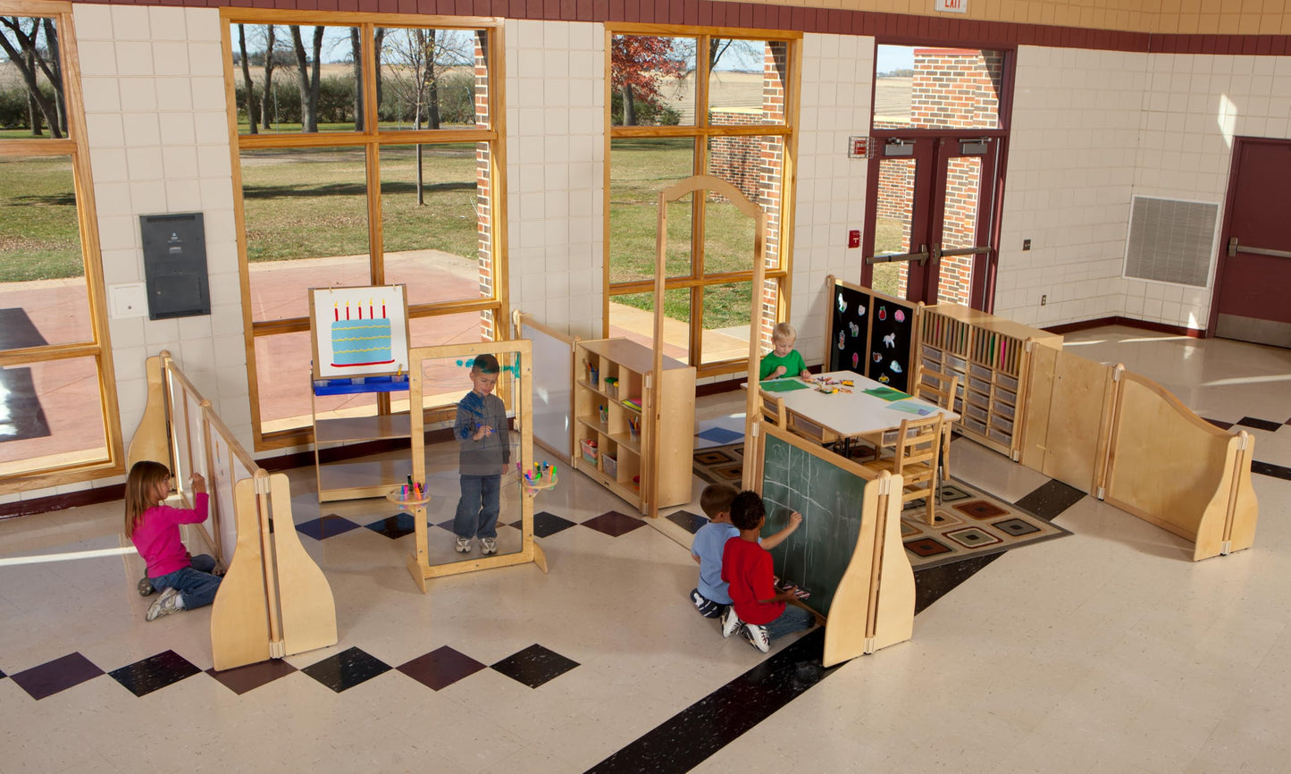 Jonti-Craft 78240JC Homework Station with Clear Bins