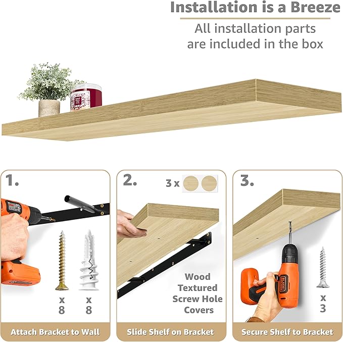Sorbus Floating Shelves for Wall