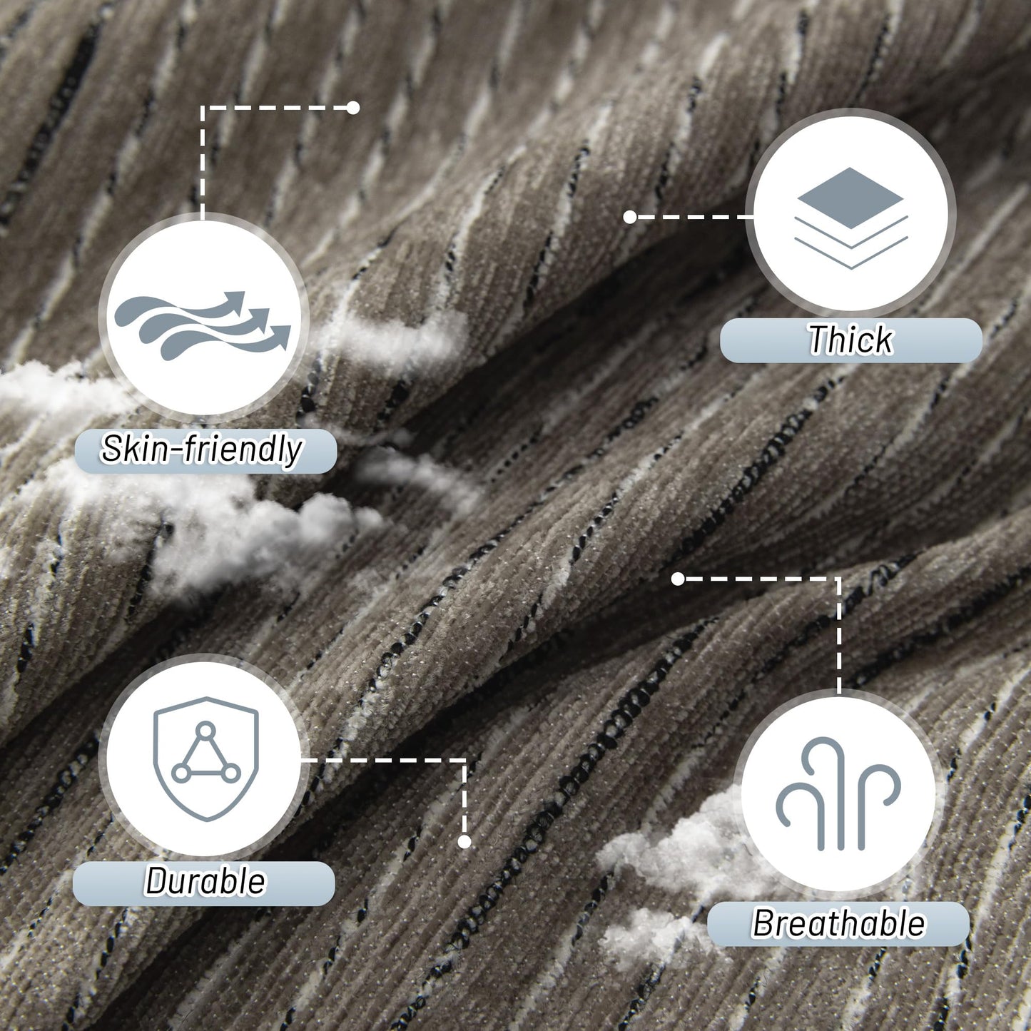 MYSKY HOME Loveseat Cover Sand Couch Cover Sectional Couch Covers for 2 Cushion Couch Sofa Thick Universal Chenille Sofa Cover with Tassel Durable Furniture Protector for Dogs 91" x 118"