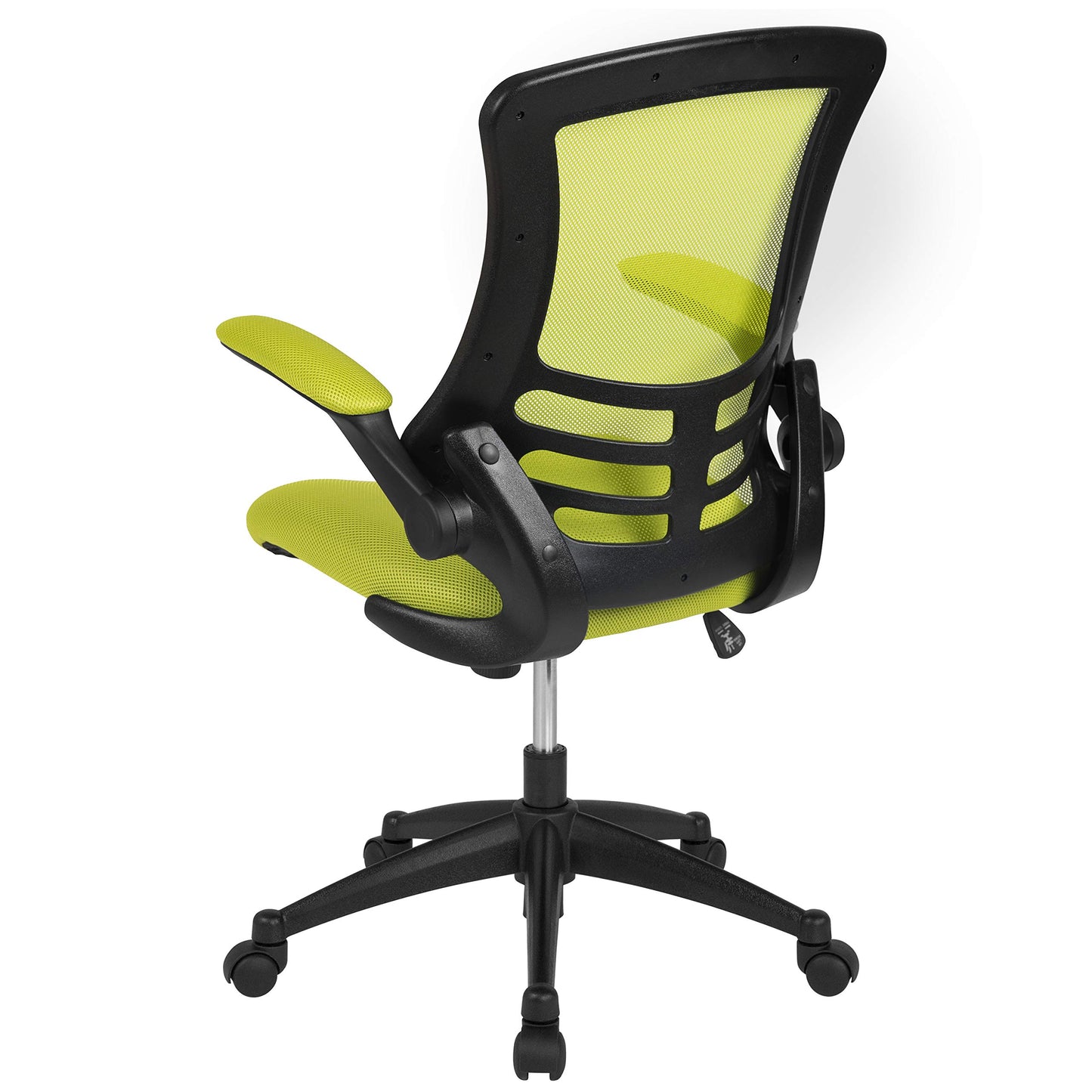 Flash Furniture Kelista Office Chair, Ergonomic, Mid-Back, Green Mesh with Swivel