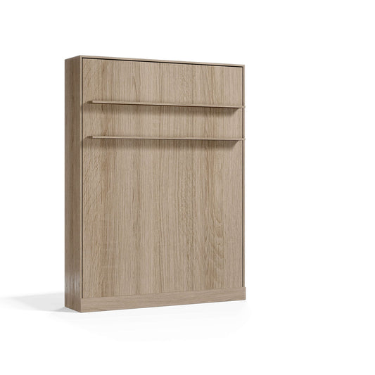 Eco Platform Queen Murphy Bed (Light Wood)
