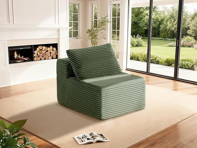 30" Cloud Sectional Couch Single Seat