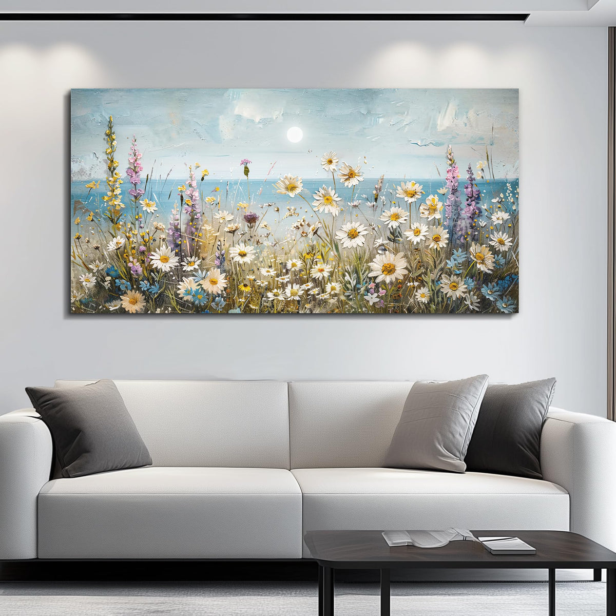 KELIYUAN Wall Art For Living Room Farmhouse Wall Decor For Bedroom Office Decorations Abstract Paintings Flowers Landscape Wall Pictures Canvas Artwork Modern Room Home Decor Posters 20x40In
