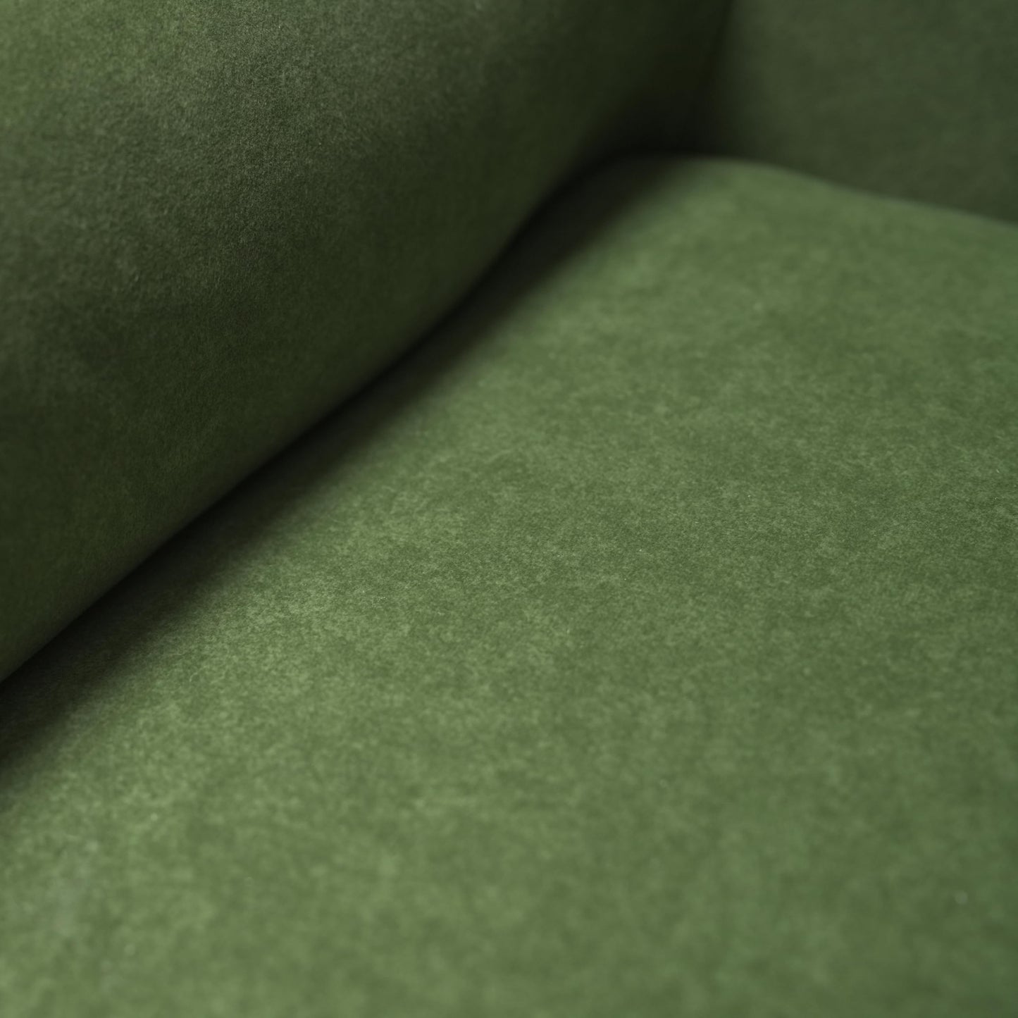 ZoeFleur 2-in-1 Human & Pet Shared Dog Sofa, Solid Pine Wood Frame with High Resilience Foam, Indoor Pet Furniture(Dark Green)