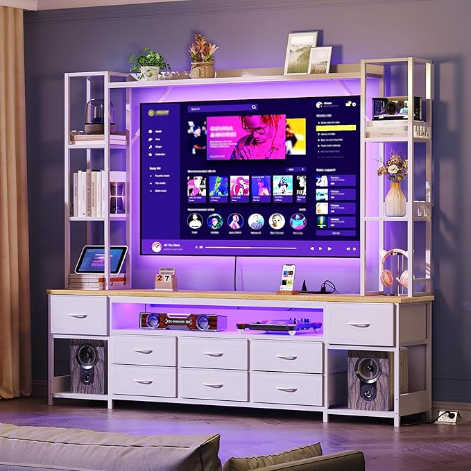 RALGEND Large Entertainment Center