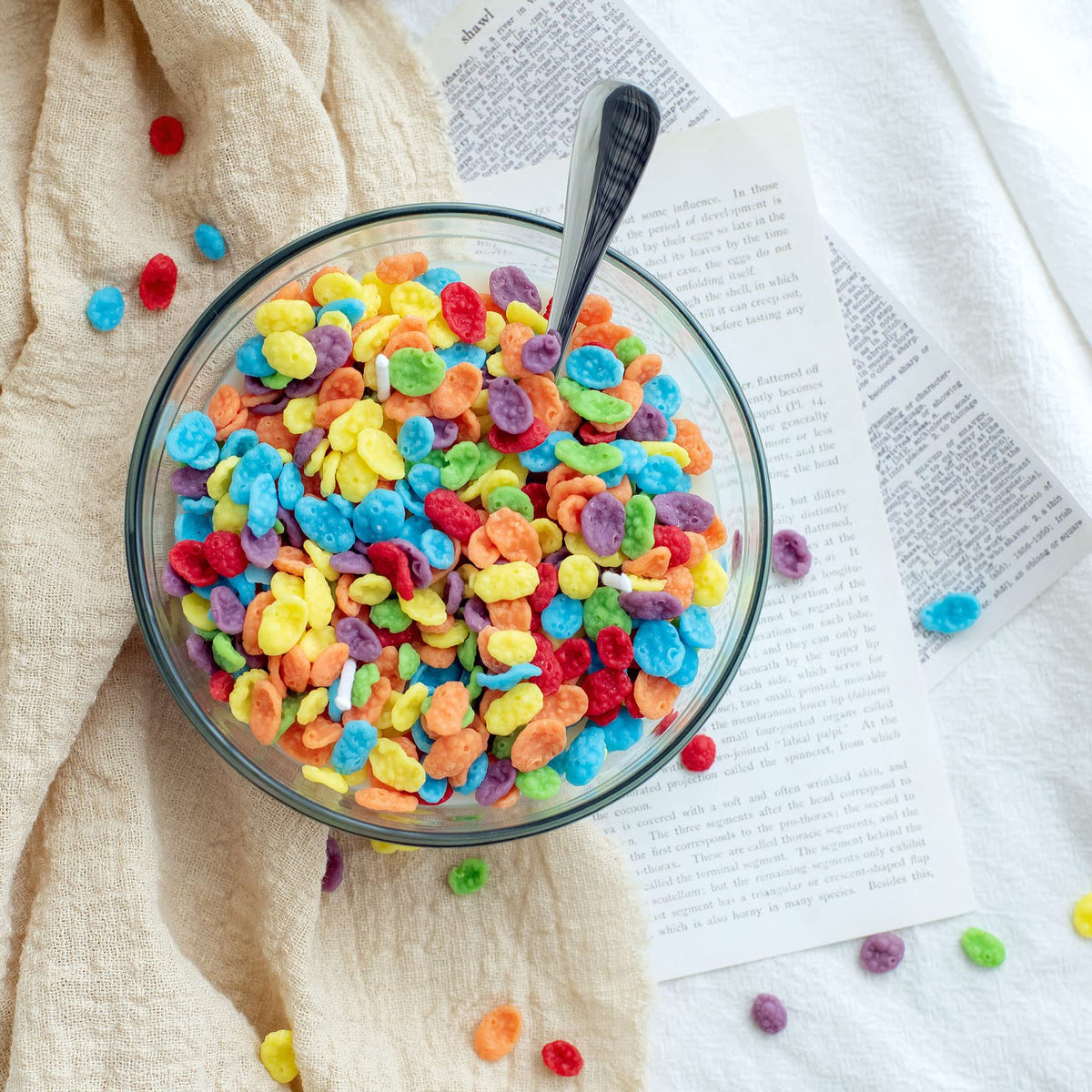 Fruity Cereal Bowl Scented Soy Candle