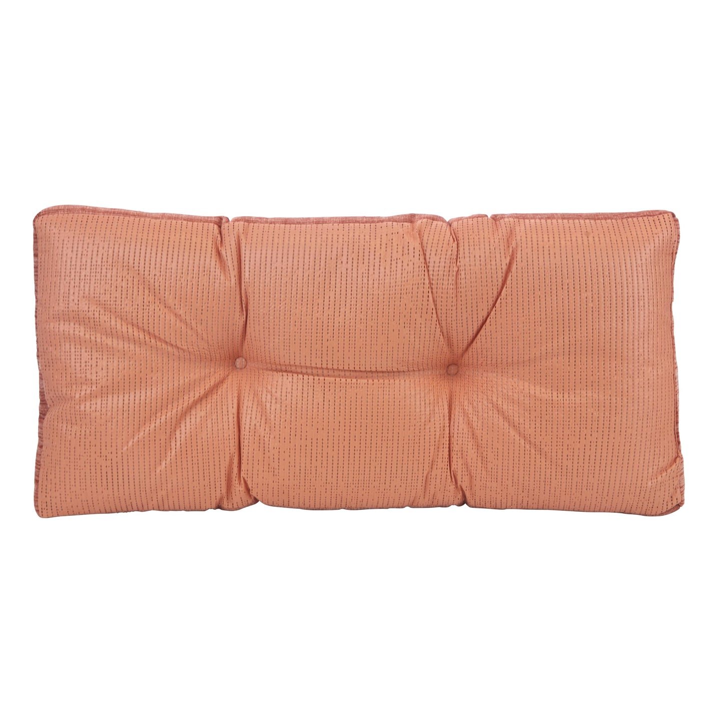 Klear Vu The Gripper Non-Slip Tufted Bench Cushion for Indoor Furniture, Assembled in USA, Entryway Storage, Bay Window, Corner Nook or Piano Seat, 30 Inches, Chenille Clay