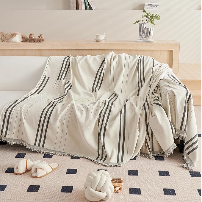 DREAMINGO Couch Cover Reversible Chenille Furniture Protector Sofa Covers