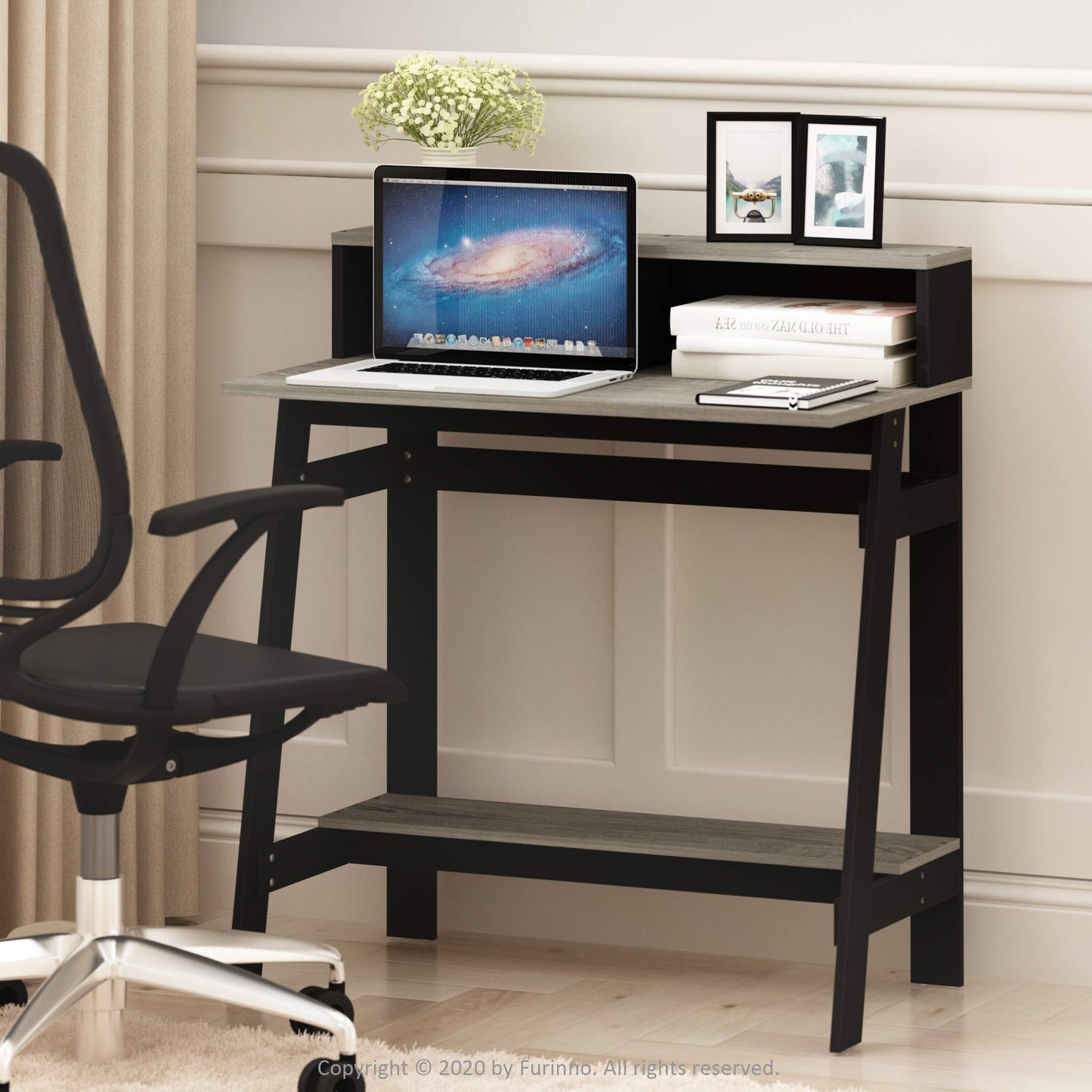 Furinno Simplistic A Frame Computer Desk Just 3-Tier End Table