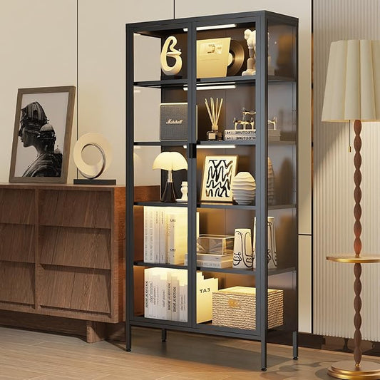 Eltean 71" H Display Cabinet