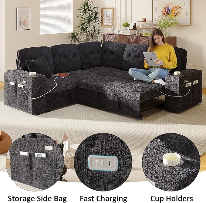 Modular Sectional Sleeper Sofa