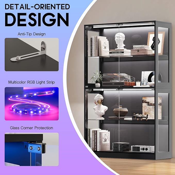 AMERLIFE RGB Display Cabinet