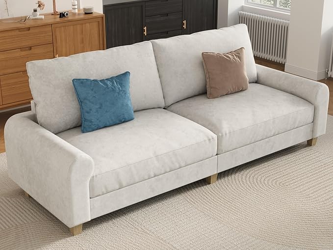 EASE MOOSE 88.5" Velvet Loveseat Couches