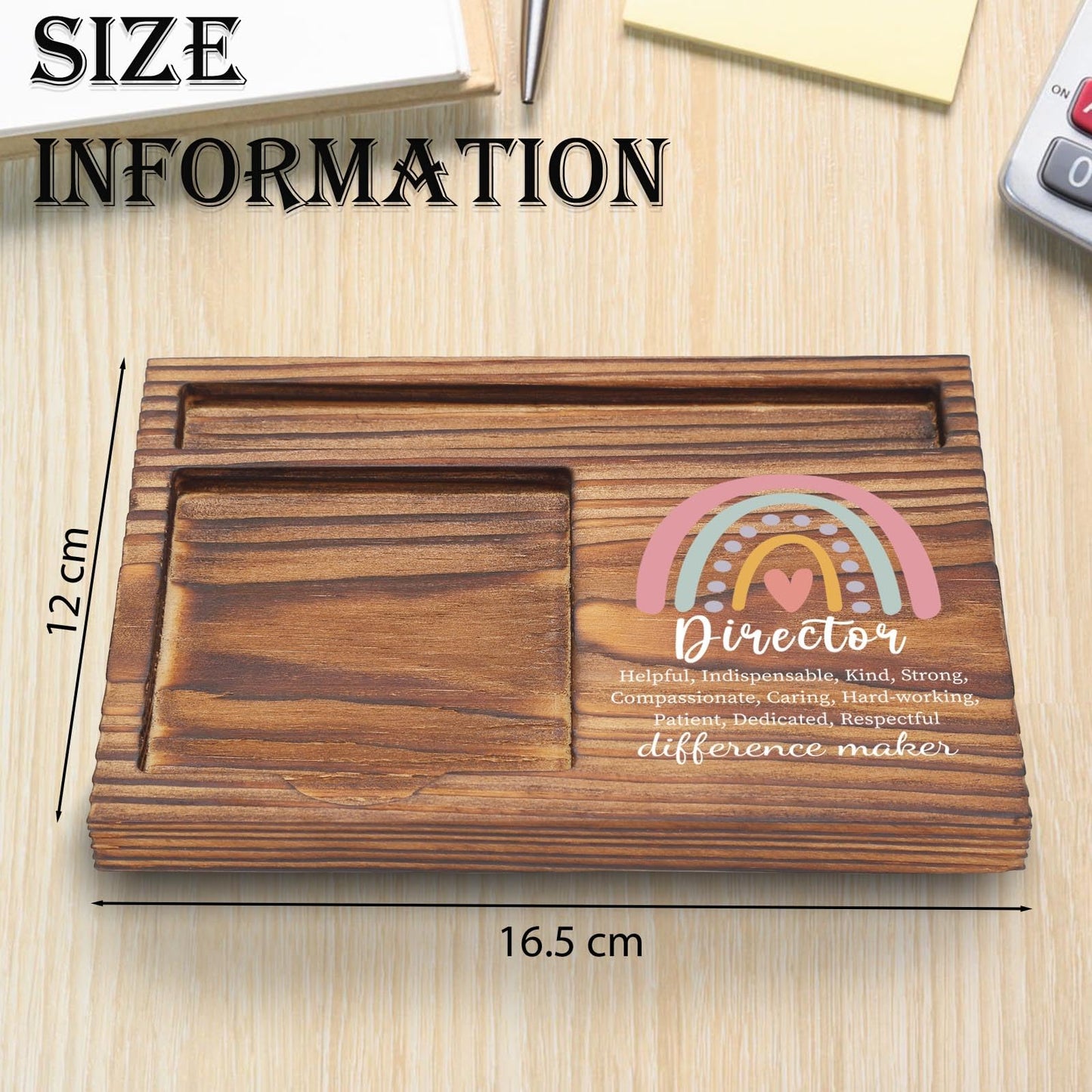 Director Gift Sticky Note Holder, Film School Student Thank You Appreciation Gifts for Director, Phd Graduation Gift Self-Stick Note Pad Holders TZP63