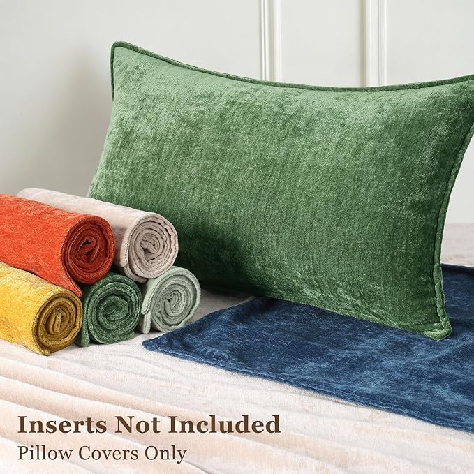 decorUhome Summer Couch Throw Pillow Covers 20x20 Set of 2, Decorative Soft