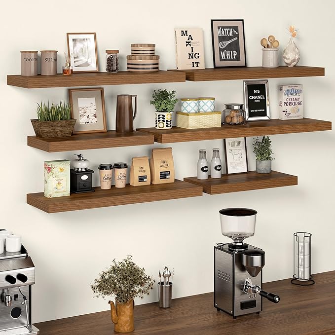 36 Inch Floating Shelves, 12 Inch Deep Floating Shelves