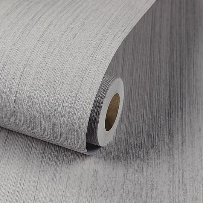 Grasscloth Peel and Stick Wallpaper Modern 15.7in x 196.8in Textured Linen