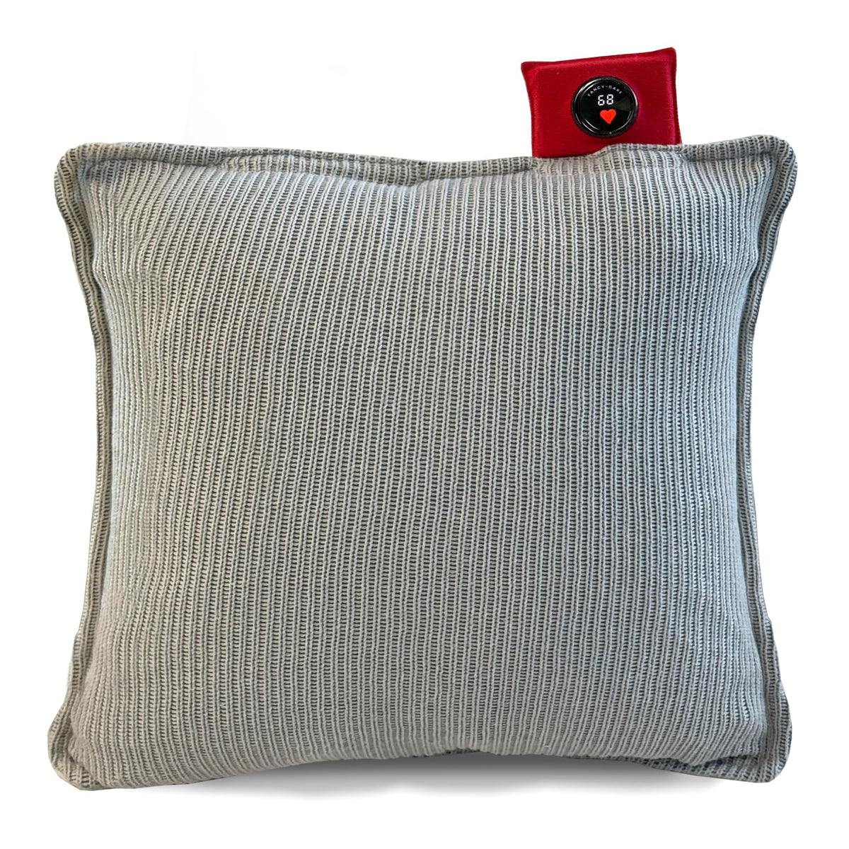 Heated Pillow for Lumbar Support, Heating Lumbar Support Pillow for Office Chair 45X45CM