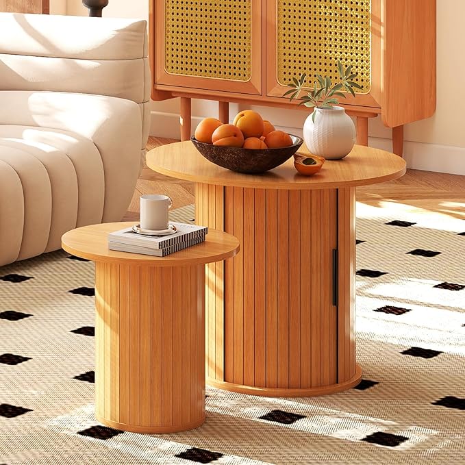 COSVALVE Nesting Coffee Table Set of 2