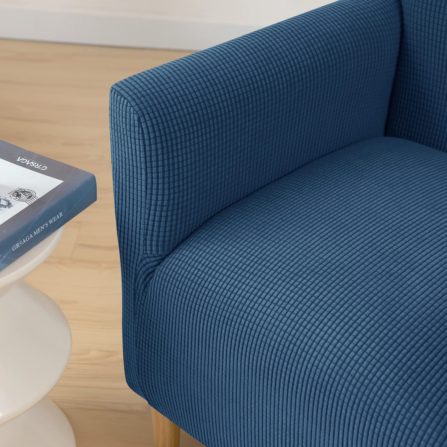 ele ELEOPTION Armchair Slipcovers Chair Covers with Arms Stretch for Living Room Office Arm Club Chair Cover Furniture Protector