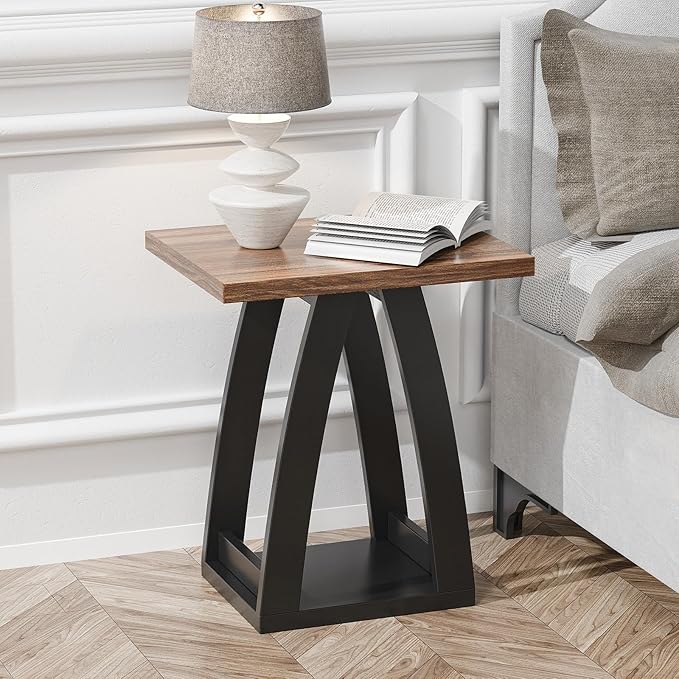 FROMJBEST End Table, Side Table, Nightstand, Sofa Side Table