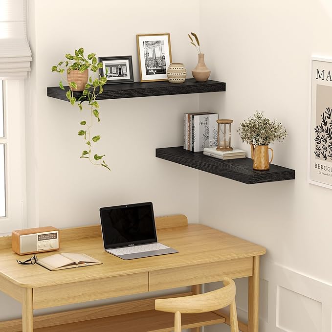 24 Inch Floating Shelves, 12 Inch Deep Floating Shelves